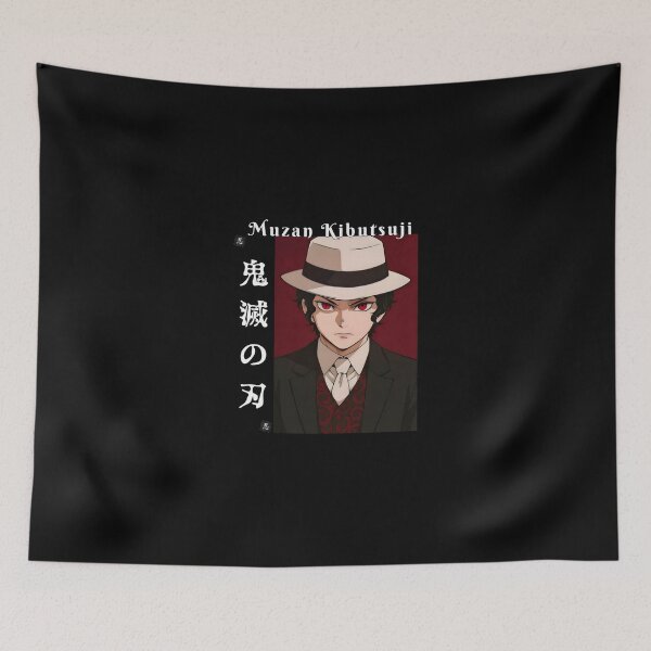 Item preview, Dark Anime Demon Boss in White Shirt – Red‑Eyed Villain designed and sold by vistalyn.