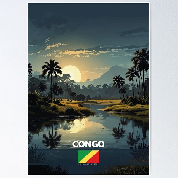 Item preview, Congo Travel  designed and sold by Thistle-TShop.