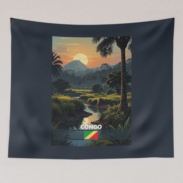 Item preview, Congo Travel  designed and sold by Thistle-TShop.