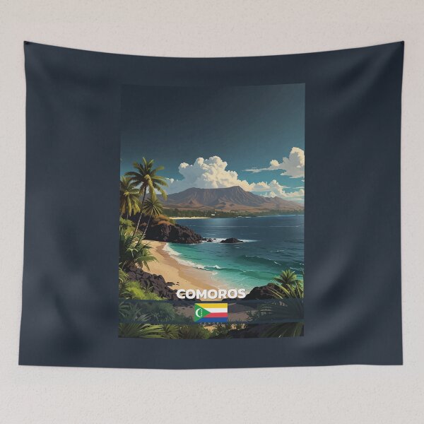 Item preview, Comoros Travel  designed and sold by Thistle-TShop.