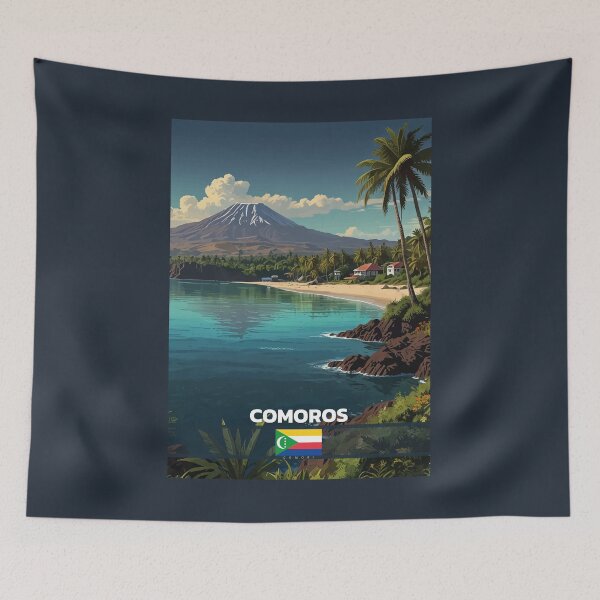 Item preview, Comoros Travel  designed and sold by Thistle-TShop.