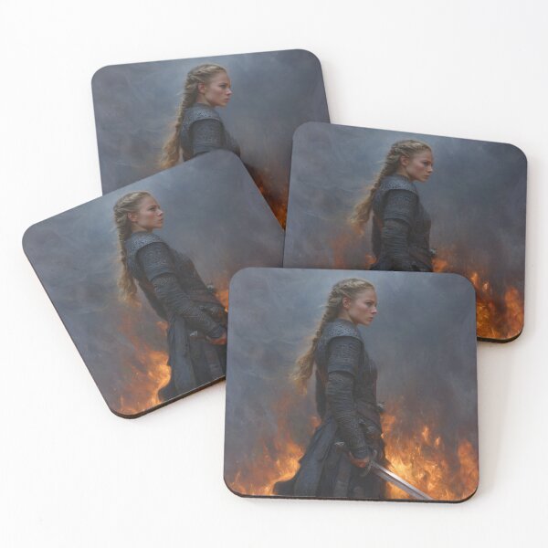 Item preview, Brynhild Walking Through Fire designed and sold by NordicDreams.