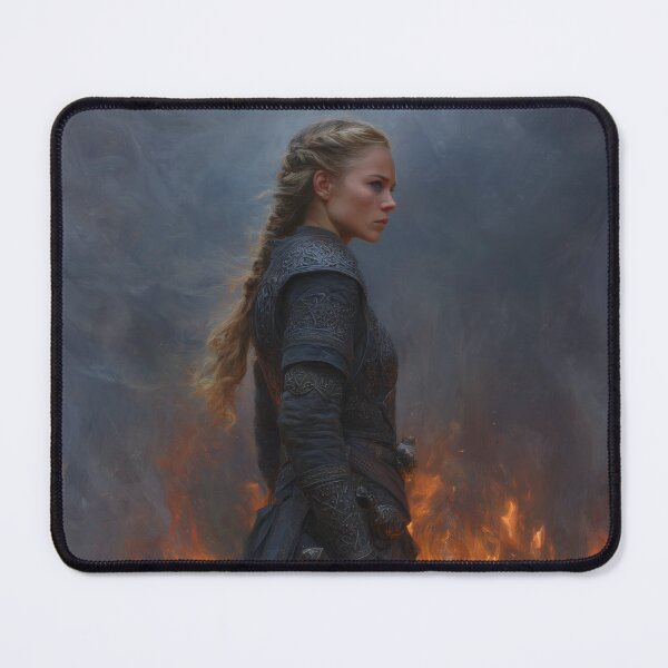 Item preview, Brynhild Walking Through Fire designed and sold by NordicDreams.