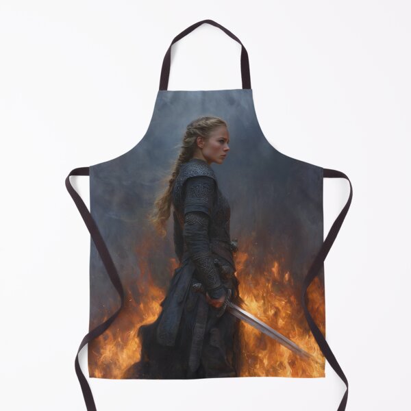 Item preview, Brynhild Walking Through Fire designed and sold by NordicDreams.