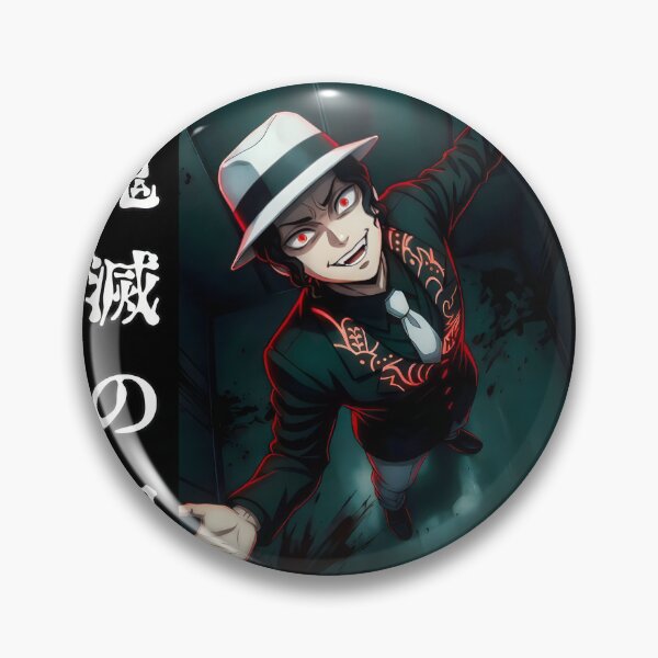 Item preview, Dark Anime Demon Boss in White Shirt – Red‑Eyed Villain designed and sold by vistalyn.