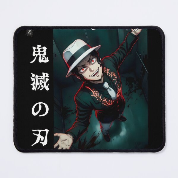 Item preview, Dark Anime Demon Boss in White Shirt – Red‑Eyed Villain designed and sold by vistalyn.