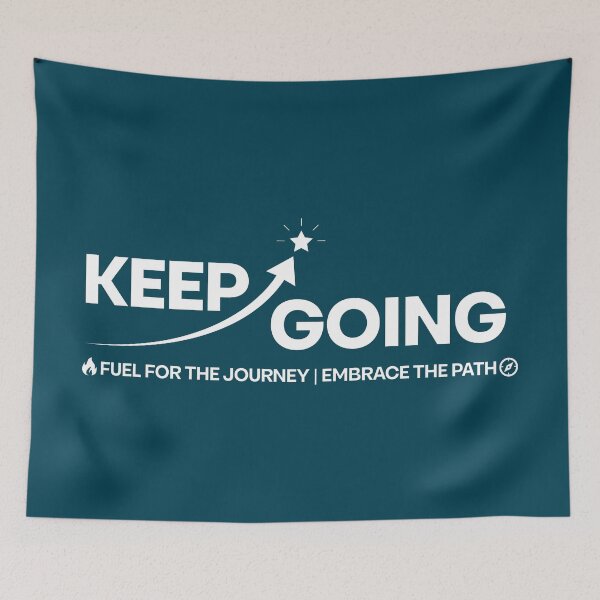 Item preview, Keep Going Arrow Path Tee designed and sold by DesignOnTshirt.