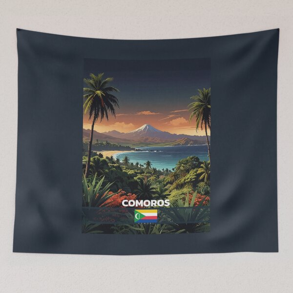 Item preview, Comoros Travel  designed and sold by Thistle-TShop.