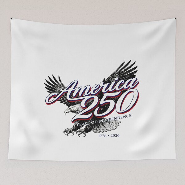 Item preview, USA 250 Years Of Independence Eagle Graphic designed and sold by margamPagenberg.