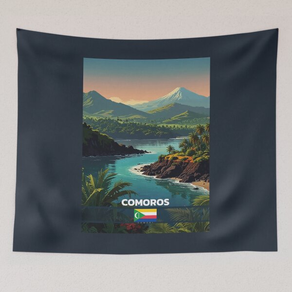 Item preview, Comoros Travel  designed and sold by Thistle-TShop.