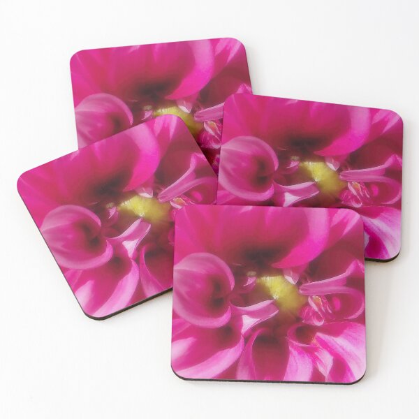 Item preview, A Gorgeous Pink Dahlia Closeup View designed and sold by hurmerinta.