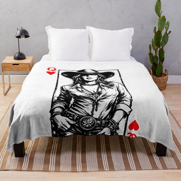 Item preview, Queen Of Hearts Playing Card Symbol designed and sold by margamPagenberg.