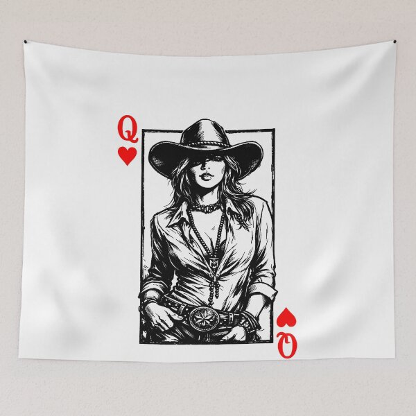 Item preview, Queen Of Hearts Playing Card Symbol designed and sold by margamPagenberg.