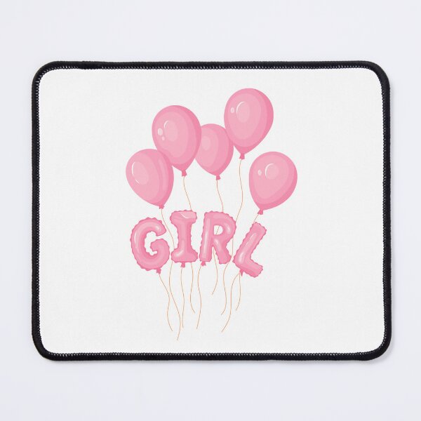 Item preview, Pink Baby Girl Balloon Celebration - Cute Nursery Aesthetic designed and sold by SolutionsArt.
