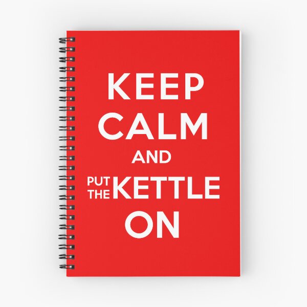 Item preview, Keep Calm and Put The Kettle On — Funny British Tea Lover Gift designed and sold by darryldesign.