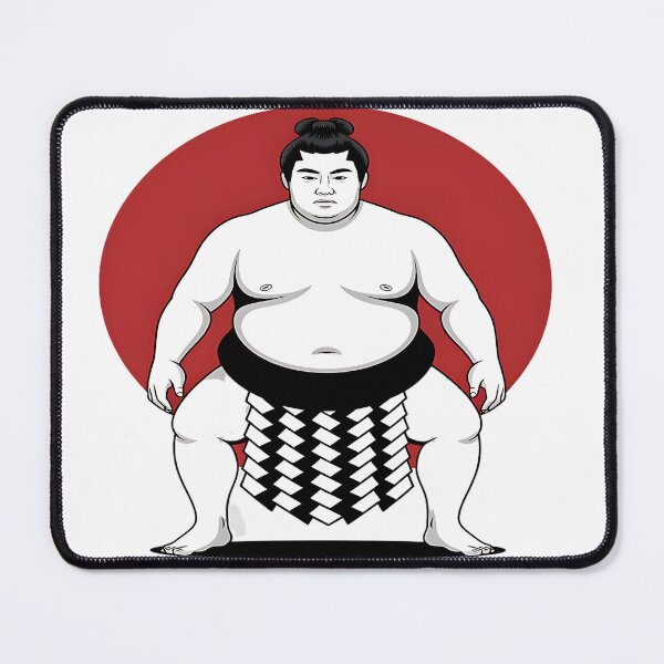 Item preview, Minimalist Sumo Wrestler Traditional Japanese Art Portrait designed and sold by aiTrendy09.