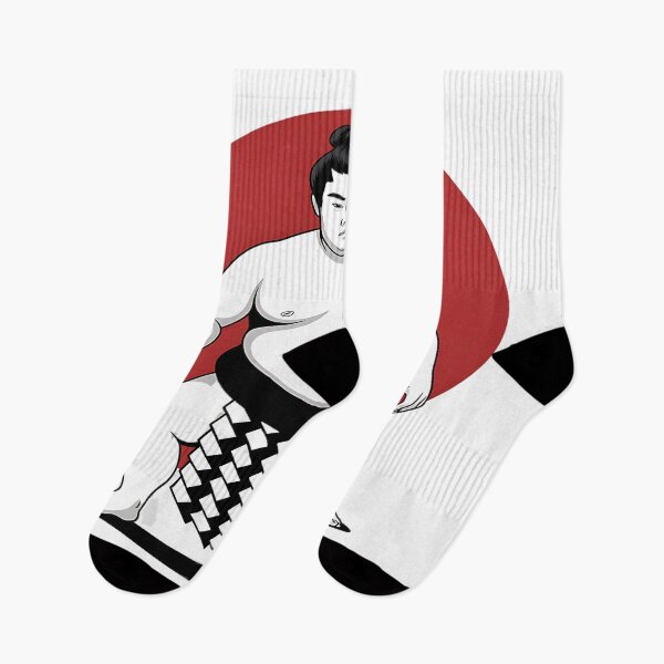 Item preview, Minimalist Sumo Wrestler Traditional Japanese Art Portrait designed and sold by aiTrendy09.