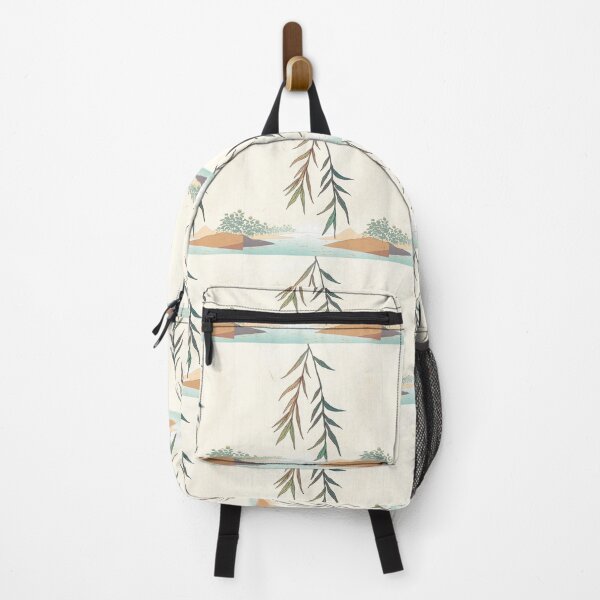 Item preview, Peaceful Nature Scene with Willow Leaves designed and sold by PTB-SHOP.