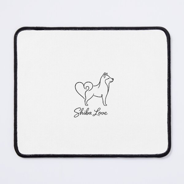 Item preview, Shiba Inu Love Lineart designed and sold by PaperMoon Studio.
