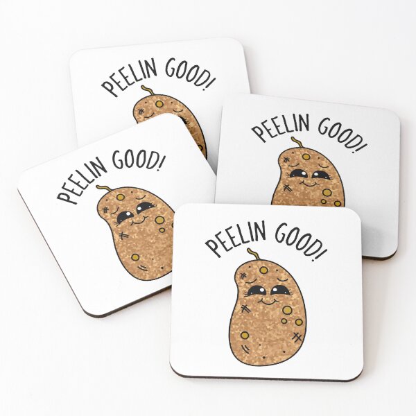 Item preview, Cute Potato Pun Peelin Good designed and sold by Sartoris Art.