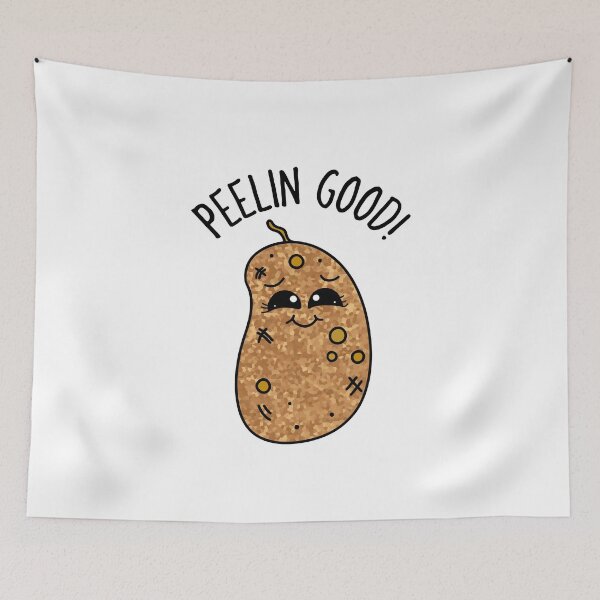 Item preview, Cute Potato Pun Peelin Good designed and sold by Sartoris Art.