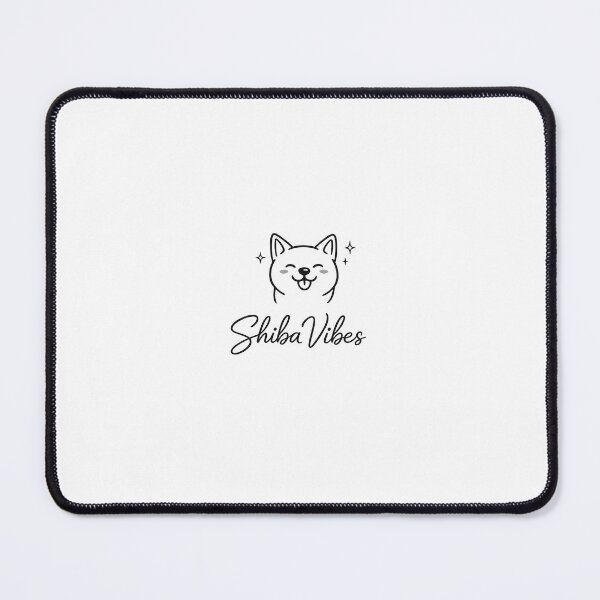 Item preview, Shiba Inu Vibes Lineart designed and sold by PaperMoon Studio.