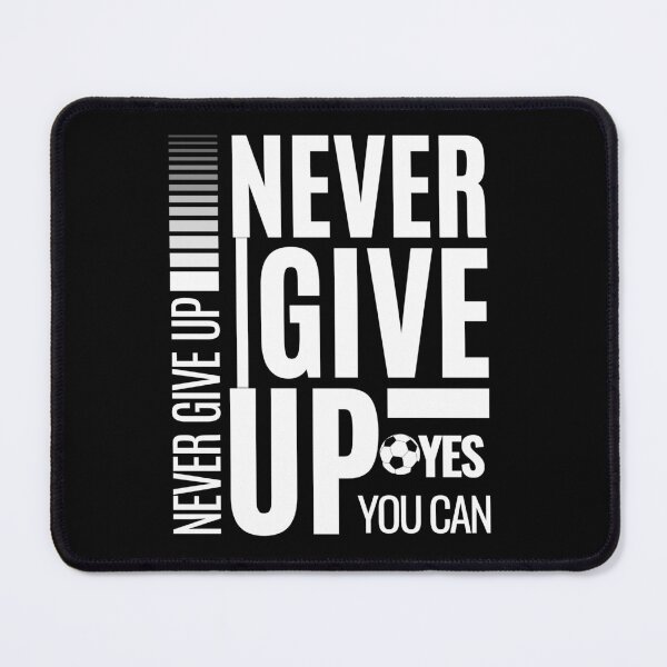 Item preview, Motivational Soccer White Color Modern Typography designed and sold by LoudVictory.