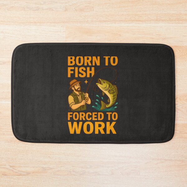 Item preview, Born To Fish. Forced to Work T-Shirt designed and sold by PACERENE.