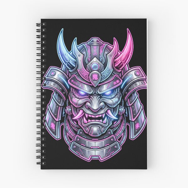 Item preview, Cyber Samurai Mask designed and sold by Stickersdevelop.