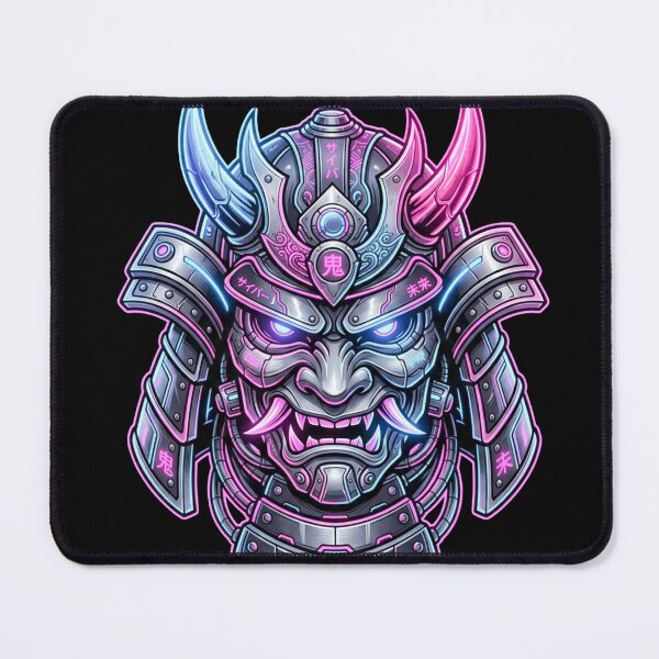 Item preview, Cyber Samurai Mask designed and sold by Stickersdevelop.