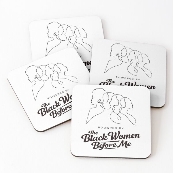 Item preview, Powered by The Black Women Before Me – Minimalist Empowerment Line Art Design designed and sold by TomoMadeIt.
