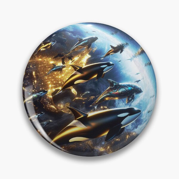 Item preview, Orca The Killing whale in the space v7 designed and sold by Helios Be. Lavsh.