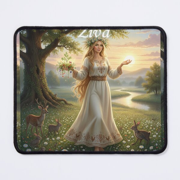 Item preview, Živa slavic god of life and natural and summer designed and sold by Nalimkibard.