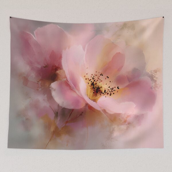 Item preview, Pink Watercolor Flower – Delicate Floral Art in Pastel for Romantic Design Aesthetics designed and sold by CosmicGlyph.