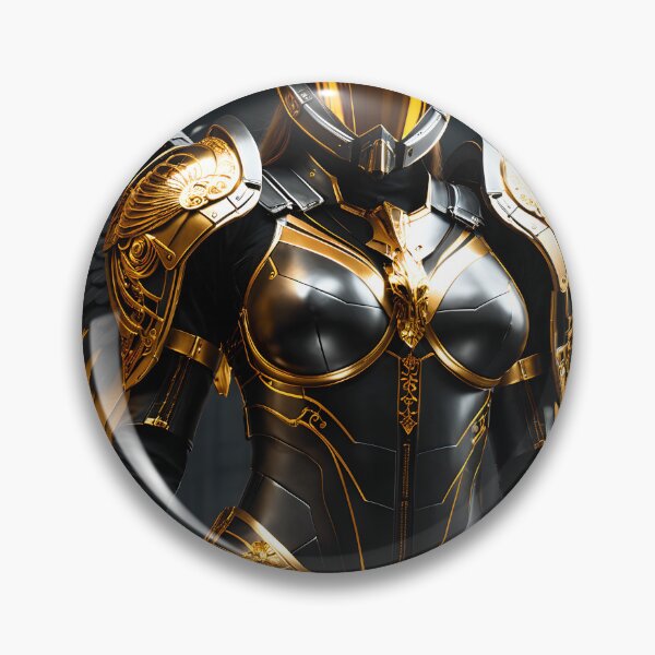 Item preview, V-F1 "Obsidian Valkyrie" | Elite Golden Wing Tactical Armor designed and sold by KrakenVM.