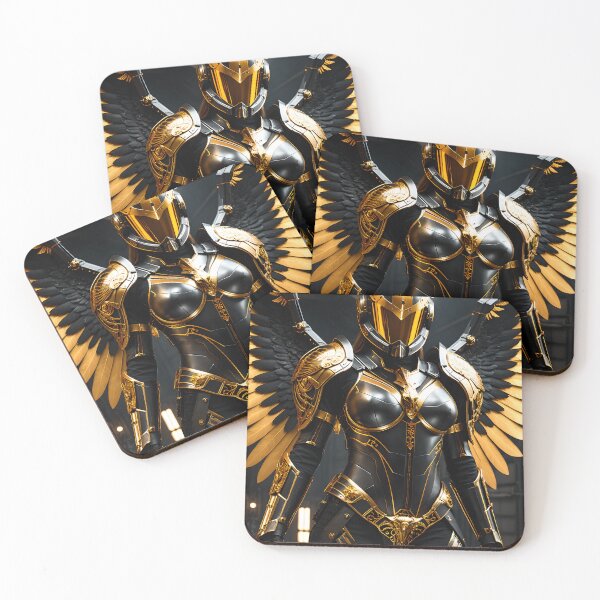 Item preview, V-F1 "Obsidian Valkyrie" | Elite Golden Wing Tactical Armor designed and sold by KrakenVM.