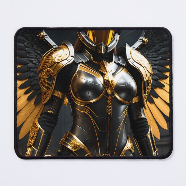 Item preview, V-F1 "Obsidian Valkyrie" | Elite Golden Wing Tactical Armor designed and sold by KrakenVM.