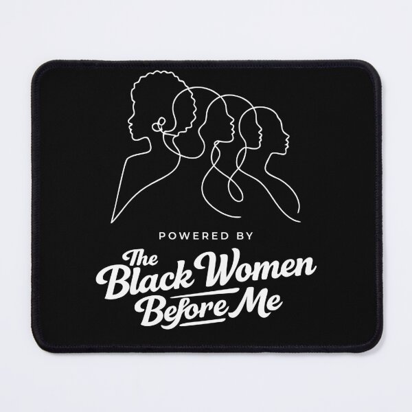 Item preview, Powered by The Black Women Before Me – Minimalist Empowerment Line Art Design designed and sold by TomoMadeIt.