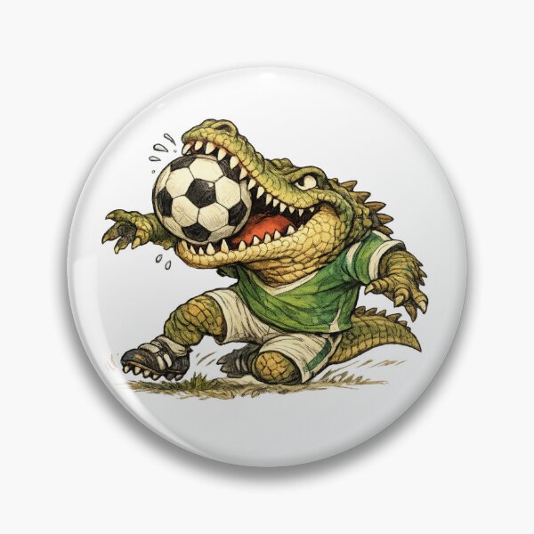 Artikelvorschau, Crocodile Soccer Bite entworfen und verkauft von photoparadise22.