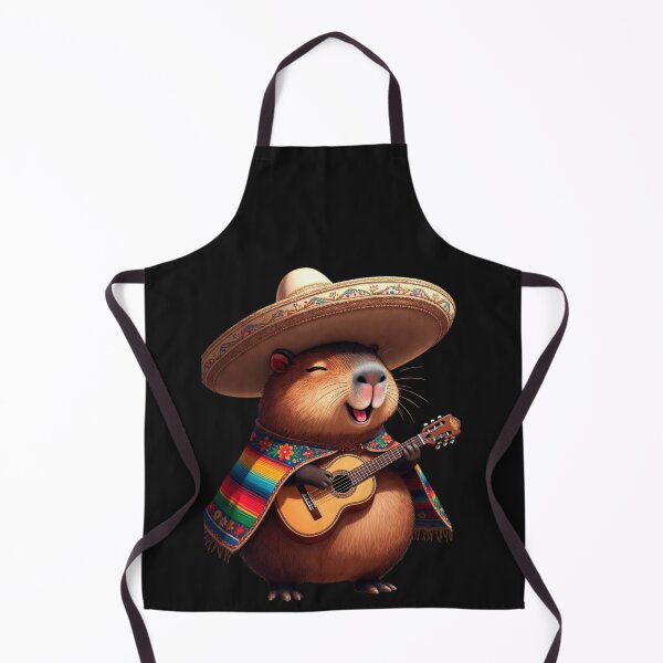 Item preview, Cute Groundhog Mexican Fiesta Musician designed and sold by GrumpySableye.