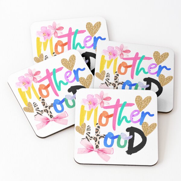 Item preview, Motherhood Retro Leopard Floral | Mother's Day Aesthetic designed and sold by pixelspaperslab.