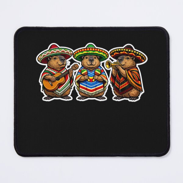 Item preview, Mexican Groundhog Mariachi Band Cinco De Mayo Fiesta designed and sold by GrumpySableye.