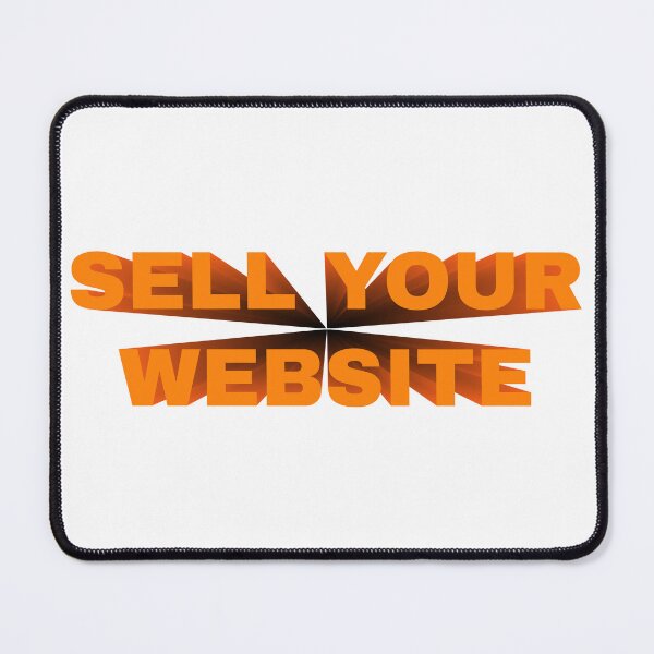 Item preview, Sell Your Website 3D Typography Tech Entrepreneur Sticker designed and sold by PixelWaveBD.