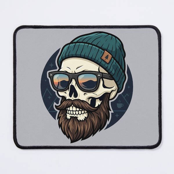 Item preview, Beanie Bones: Streetwear Skull Club designed and sold by KingCuppaDigitalArt.