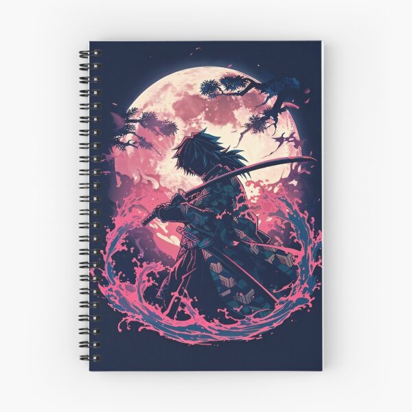 Item preview, Moonlit Water Samurai – Anime Katana Warrior Silhouette designed and sold by Dyan4.