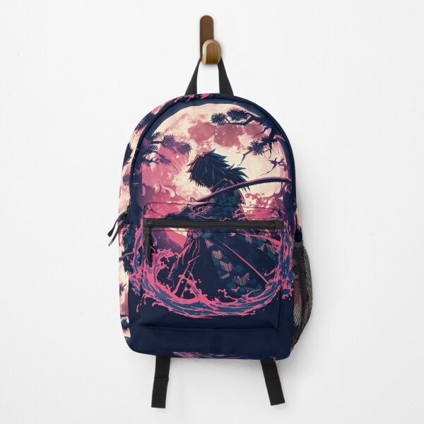 Item preview, Moonlit Water Samurai – Anime Katana Warrior Silhouette designed and sold by Dyan4.