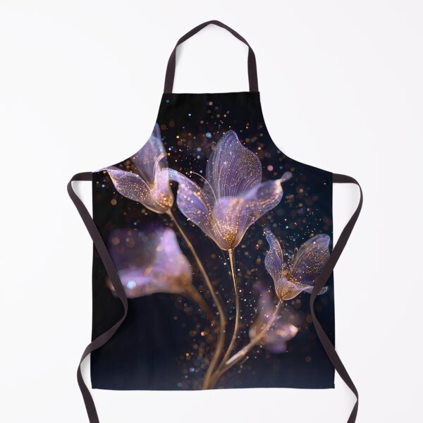 Item preview, Magical Glowing Flowers – Mystical Fantasy Illustration designed and sold by CosmicGlyph.