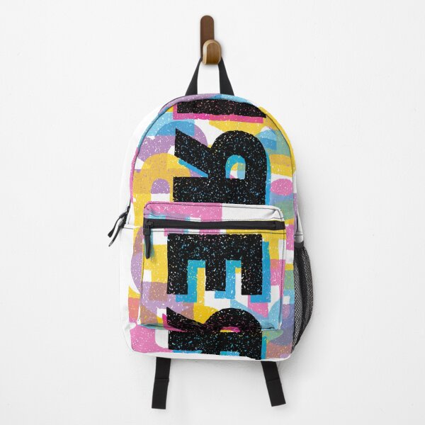 Item preview, Error – Bold Colourful Glitch Typography Art Print designed and sold by Fabulosa Designs.