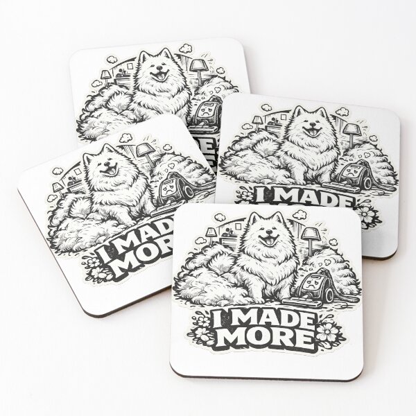 Item preview, I Made More Samoyed Mom Shirt Funny Samoyed Dog Mom Gift designed and sold by PawMuse Studio.
