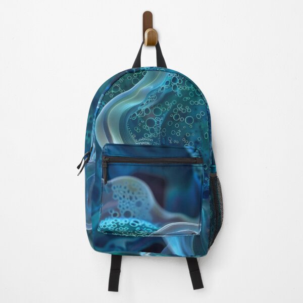 Item preview, Organic Depths – Liquid Structure in Blue and Green designed and sold by CosmicGlyph.